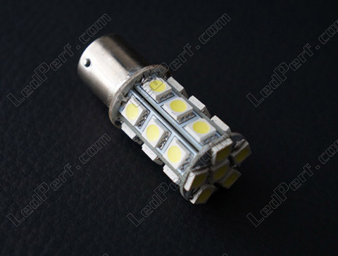 lampa 24 SMD-LED-chips P21W xenon Vit