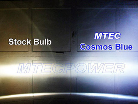 lampa gasfylld xenon H10 MTEC Cosmos Blue