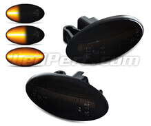 Dynamiska LED-sidoblinkers för Peugeot 407