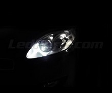 Paket LED-lampor till parkeringsljus (xenon vit) för Fiat Bravo 2