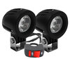 Extra LED-strålkastare för skoter Vespa GTS 125 - Lång räckvidd