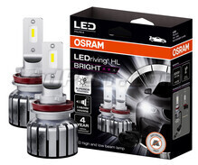 H9 LED-lampor OSRAM LEDriving HL Bright - 64211DWBRT-2HFB