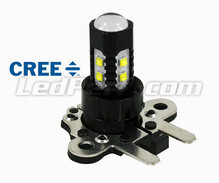 Lampa PH16W till 10 LED-chips CREE Hög Effekt Vita - Canbus-box mot färddatorfel