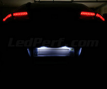Paket LED-lampor för skyltbelysning (xenon vit) för Renault Laguna 3