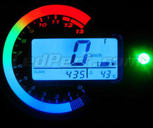 LED-Kit mätare typ 2 för Kawasaki Z750 Mod. 2003-2006.