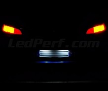 Paket LED-lampor för skyltbelysning (xenon vit) för Peugeot 306
