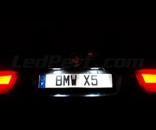 Paket LED-lampor (ren vit) skyltbelysning bak för BMW X5 (E70)
