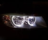 Angel Eyes paket LED-lampor för BMW 3-Serie (E90 - E91) Fas 2 (LCI) - Utan xenon original