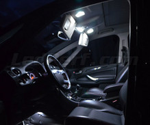 Full LED-lyxpaket interiör (ren vit) för Ford S-MAX