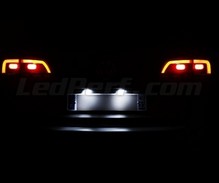 Paket LED-lampor (vit 6000K) skyltbelysning bak för Volkswagen Touran V3