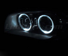 Paket Angel Eyes med LED-lampor (ren vit) för BMW 1-Serie fas 1 - MTEC V3