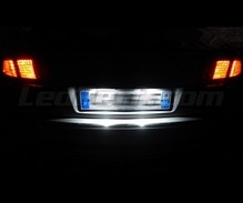 Paket LED-lampor (ren vit 6000K) skyltbelysning bak för Audi A8 D3
