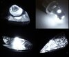 Paket LED-lampor till parkeringsljus och varselljus (xenon vit) för Toyota Avensis MK3