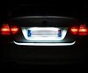 Paket LED-lampor (ren vit) skyltbelysning bak för BMW 3-Serie - E90 E91