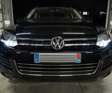 Paket LED-lampor till parkeringsljus (xenon vit) för Volkswagen Touareg 7P