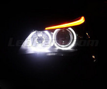 Paket LED-lampor Angel Eyes BMW 6-Serie (E63 E64) Ph 2 (LCI) - Med original xenon - MTEC V2.0