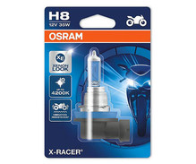 H8 Lampa Osram X-Racer Halogen Xenon Effect för Motorcykel - 35W