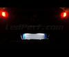 Paket LED-lampor för skyltbelysning (xenon vit) för Renault Captur