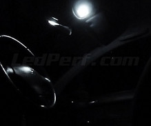 Full LED-lyxpaket interiör (ren vit) för Peugeot 206