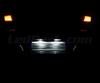 Paket LED-lampor för skyltbelysning (xenon vit) för Alfa Romeo 156