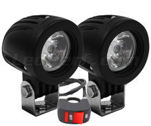 Extra LED-strålkastare för Aprilia Sport City Street 125 - Lång räckvidd