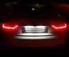 Paket LED-lampor (ren vit 6000K) skyltbelysning bak för Audi A5 8T - 2010 och framåt