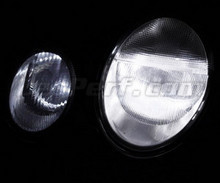 Paket LED-lampor till parkeringsljus (xenon vit) för Mercedes CLK (W208)