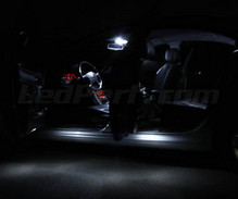 Full LED-lyxpaket interiör (ren vit) för Peugeot 607