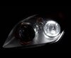 Paket LED-lampor till parkeringsljus (xenon vit) för Opel Tigra TwinTop