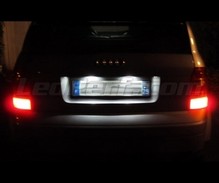 Paket LED-lampor (ren vit 6000K) skyltbelysning bak för Audi A2