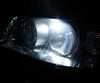 Paket LED-lampor till parkeringsljus (xenon vit) för Audi A3 8L
