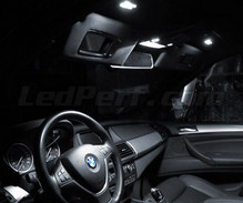 Full LED-lyxpaket interiör (ren vit) för BMW X5 (E70)