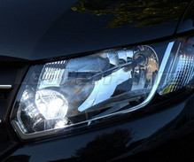Paket med varselljus/parkeringsljus (xenon vit) för Dacia Logan 2