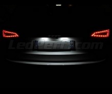 Paket LED-lampor (ren vit 6000K) skyltbelysning bak för Audi Q5