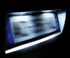 Paket LED-lampor (ren vit) skyltbelysning bak för BMW X1 (E84)