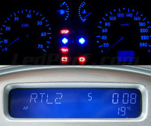 LED-Kit mätare + display Blå för Renault Clio 2 fas 1