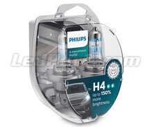 Paket med 2 lampor H4 Philips X-tremeVision PRO150 60/55W - 12342XVPS2