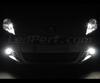 Dimljus paket LED-lampor Xenon effekt för Peugeot 3008