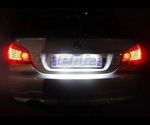 Paket LED-lampor (ren vit) skyltbelysning bak för BMW 5-Serie (E60 E61)