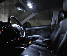 Full LED-lyxpaket interiör (ren vit) för Peugeot 4007