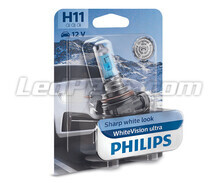 1x Lampa H11 Philips WhiteVision ULTRA +60% 55W - 12362WVUB1