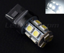 Lampa W21W till 13 LED-chips vita Hög Effekt Sockel T20