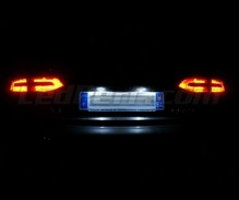 Paket LED-lampor (ren vit 6000K) skyltbelysning bak för Audi A4 B8 - 2010 och framåt