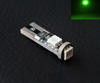 LED T10 Panther - Grön - System mot färddatorfel - W5W