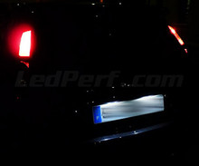 Paket LED-lampor för skyltbelysning (xenon vit) för Ford Fiesta MK6