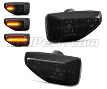 Dynamiska LED-sidoblinkers för Dacia Sandero 2