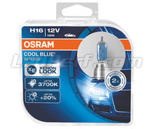 Paket med 2 lampor H16 Osram Cool Blue Intense - 64219CBI-HCB