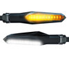 Dynamiska LED-blinkers + Varselljus för CFMOTO CLX 300 (2023 - 2023)