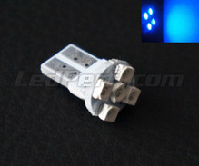 Lampa T10 Efficacity till 5 LED-chips TL blå (w5w)