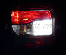 Paket LED-lampor (vit 6000K) backljus för Dacia Logan 2